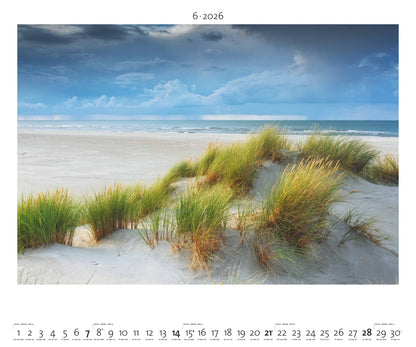 Nordisches Licht - Wandkalender 2025 - 60 x 50 cm - Palazzi