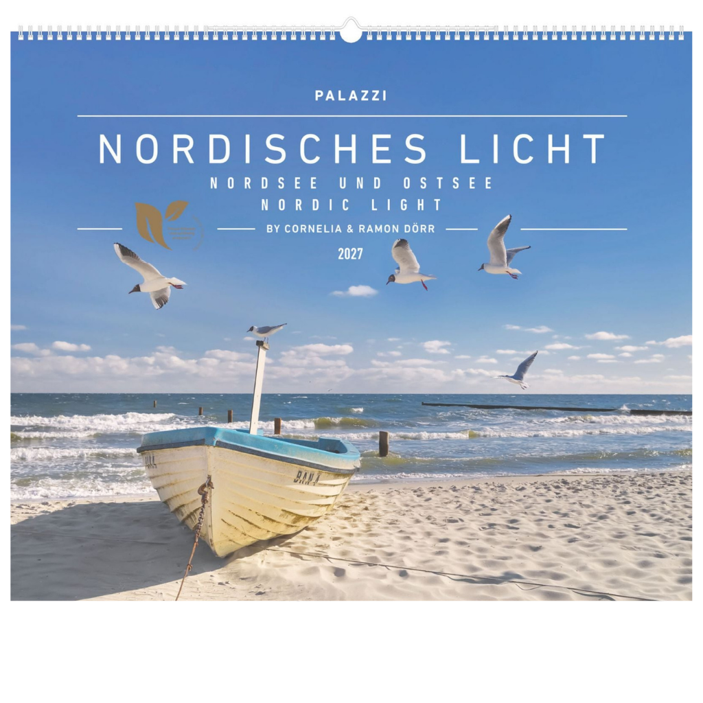 Nordisches Licht - Wandkalender 2027 - 60 x 50 cm - Palazzi