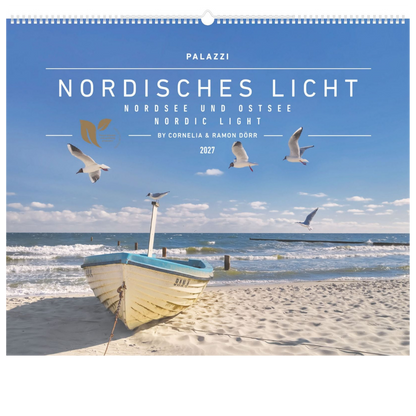 Nordisches Licht - Wandkalender 2027 - 60 x 50 cm - Palazzi