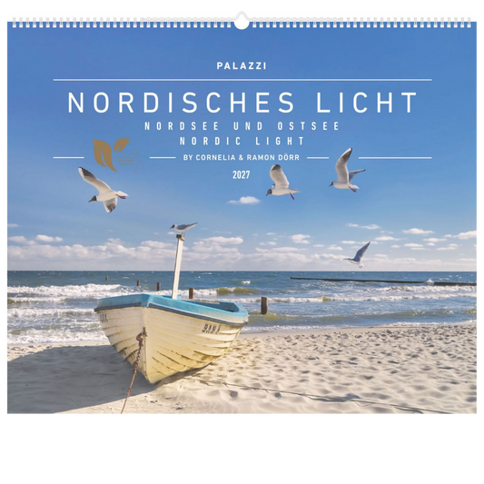 Nordisches Licht - Wandkalender 2027 - 60 x 50 cm - Palazzi