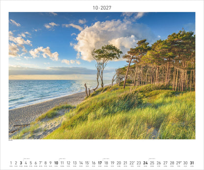 Nordisches Licht - Wandkalender 2027 - 60 x 50 cm - Palazzi