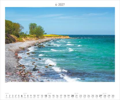 Nordisches Licht - Wandkalender 2027 - 60 x 50 cm - Palazzi