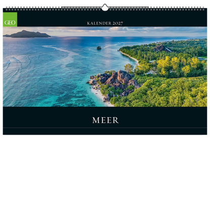 GEO Meer - Wandkalender 2027 - 58 x 36 cm