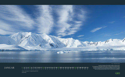GEO Meer - Wandkalender 2026 - 58 x 36 cm