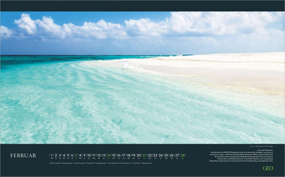 GEO Meer - Wandkalender 2027 - 58 x 36 cm