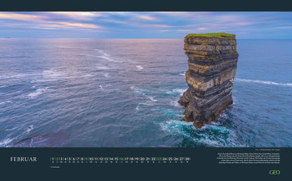 GEO Meer - Wandkalender 2026 - 58 x 36 cm
