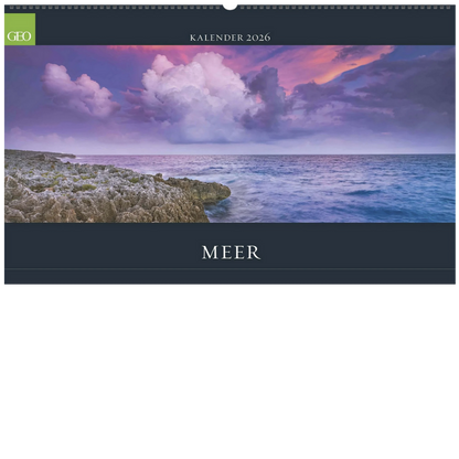GEO Meer - Wandkalender 2026 - 58 x 36 cm