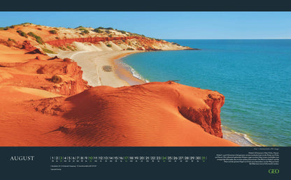 GEO Meer - Wandkalender 2026 - 58 x 36 cm