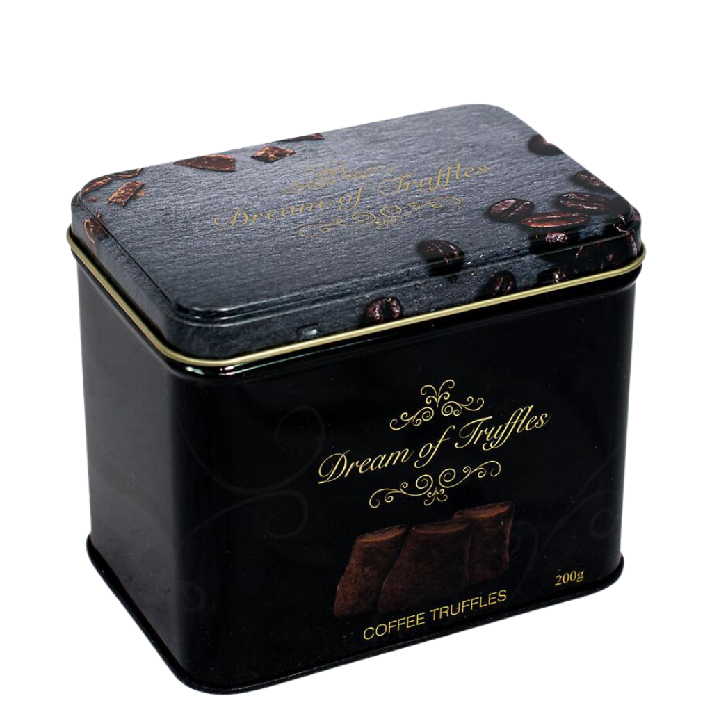 Kaffee-Pralinen in nostalgischer Geschenkdose - 200 g