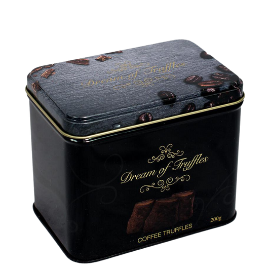 Kaffee-Pralinen in nostalgischer Geschenkdose - 200 g