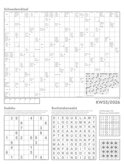 Island - Die Insel aus Feuer und Eis - Wochenplaner Kalender 2027 - 25 x 33 cm