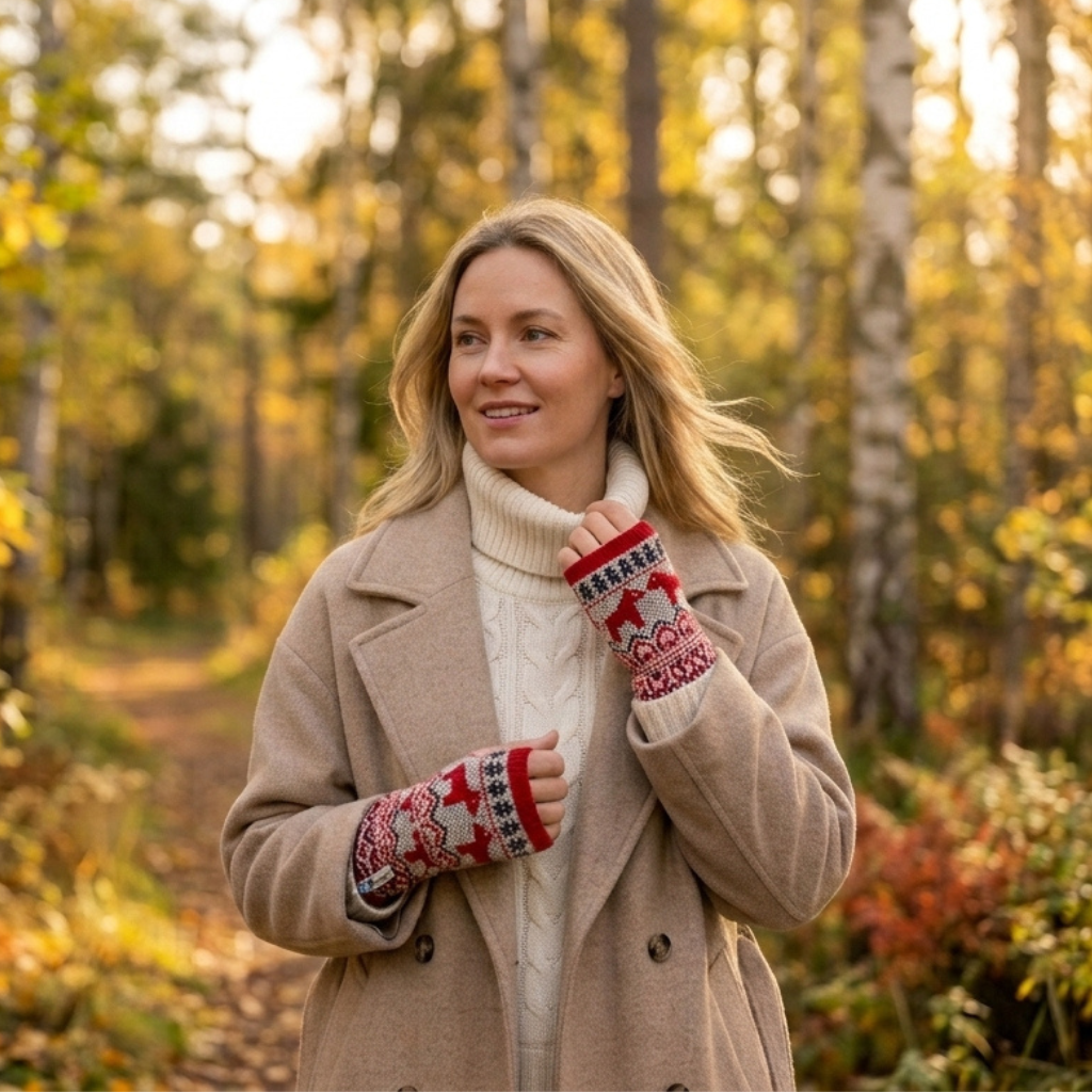 Dalarna Röd - Pulswärmer