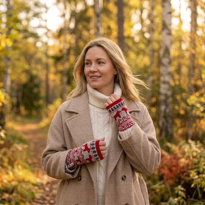Dalarna Röd - Pulswärmer
