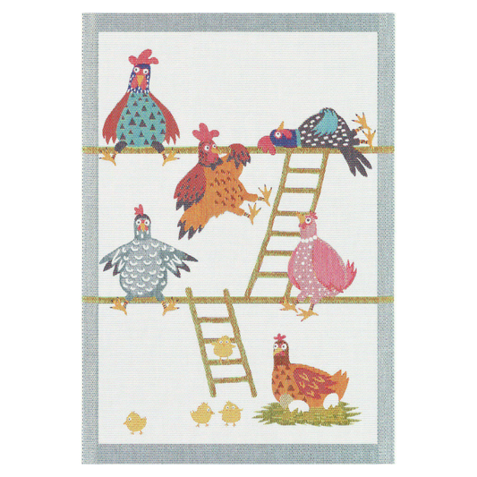 Hühnerhaus - Küchentuch - 35 x 50 cm - Ekelund