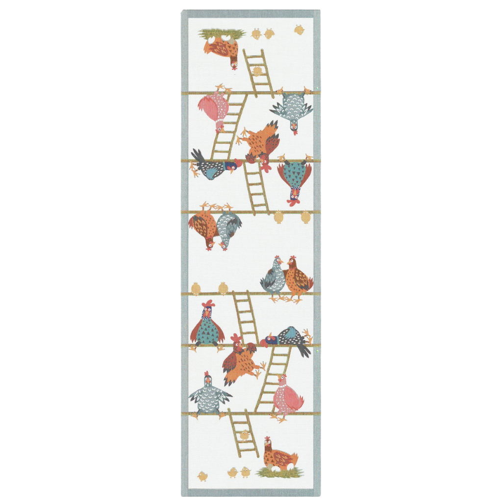 Hühnerhaus - Tischläufer - 35 x 120 cm - Ekelund