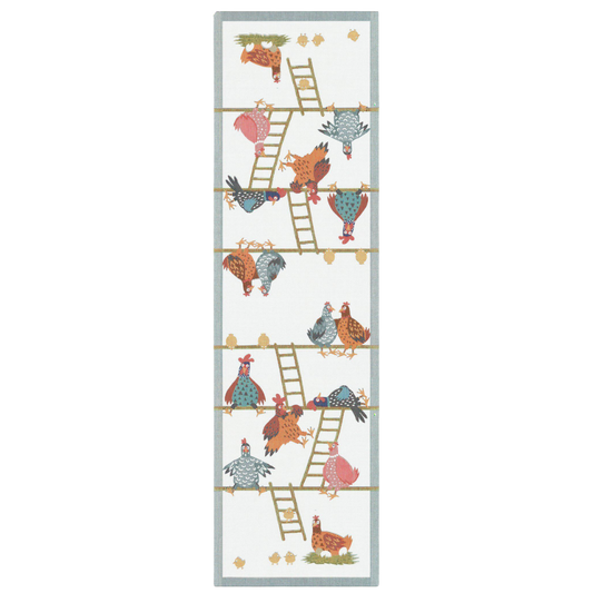 Hühnerhaus - Tischläufer - 35 x 120 cm - Ekelund