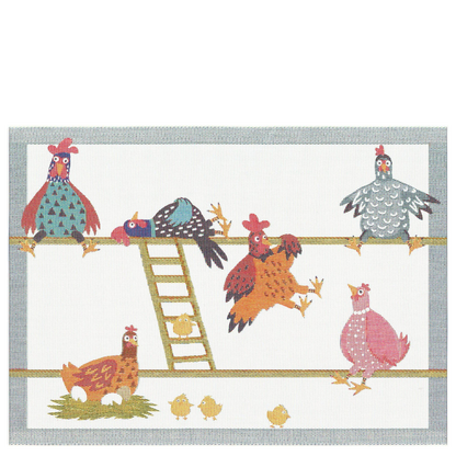 Hühnerhaus - Tischset - 35 x 48 cm - Ekelund