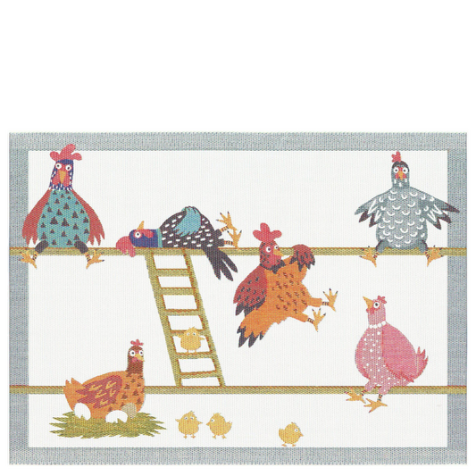 Hühnerhaus - Tischset - 35 x 48 cm - Ekelund