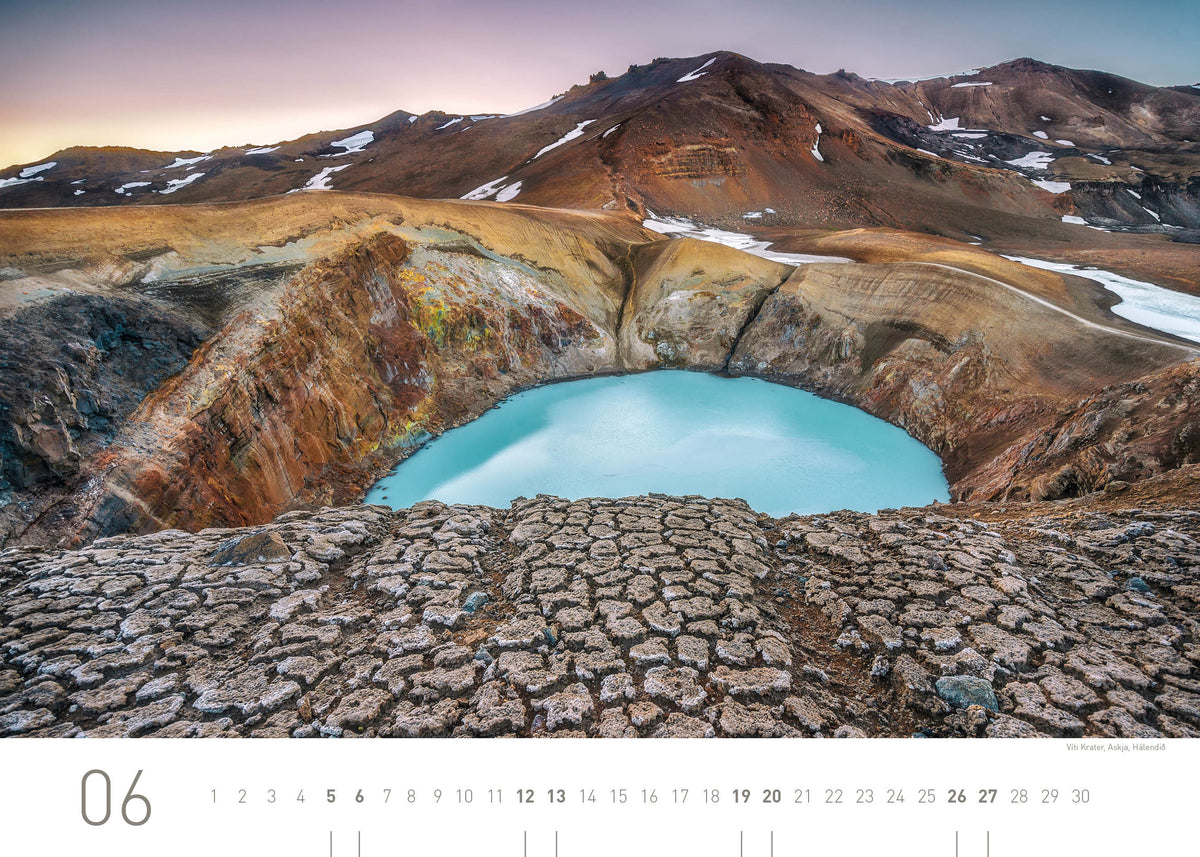 Island Exklusivkalender 2027 - 70 x 50 cm - 360Grad Medien