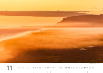 Island Exklusivkalender 2027 - 70 x 50 cm - 360Grad Medien