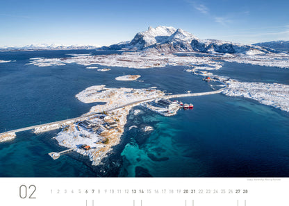 Norwegen Exklusivkalender 2027 - 70 x 50 cm - 360Grad Medien
