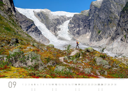 Norwegen Exklusivkalender 2027 - 70 x 50 cm - 360Grad Medien