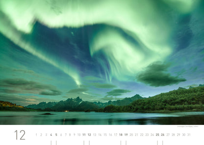 Norwegen Exklusivkalender 2027 - 70 x 50 cm - 360Grad Medien
