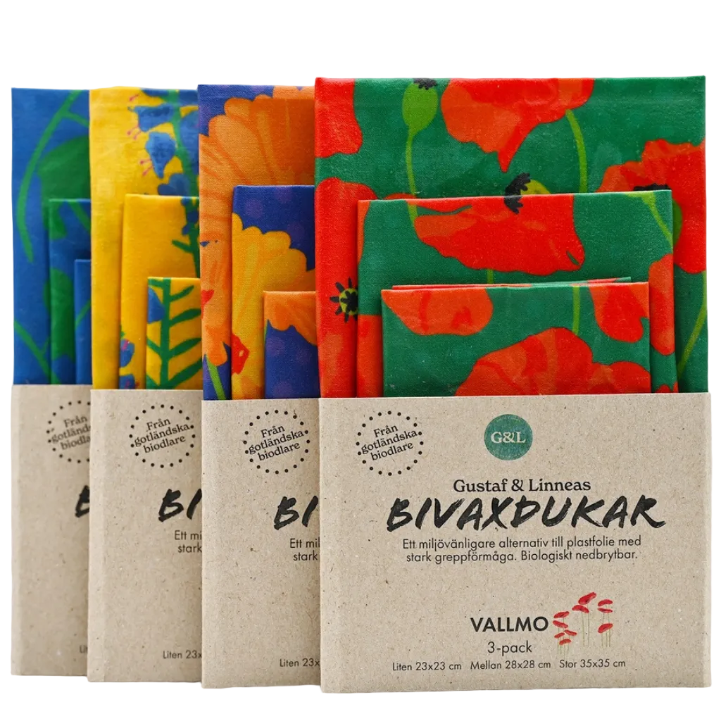Bienenwachstuch Ringelblume - 3er-Set