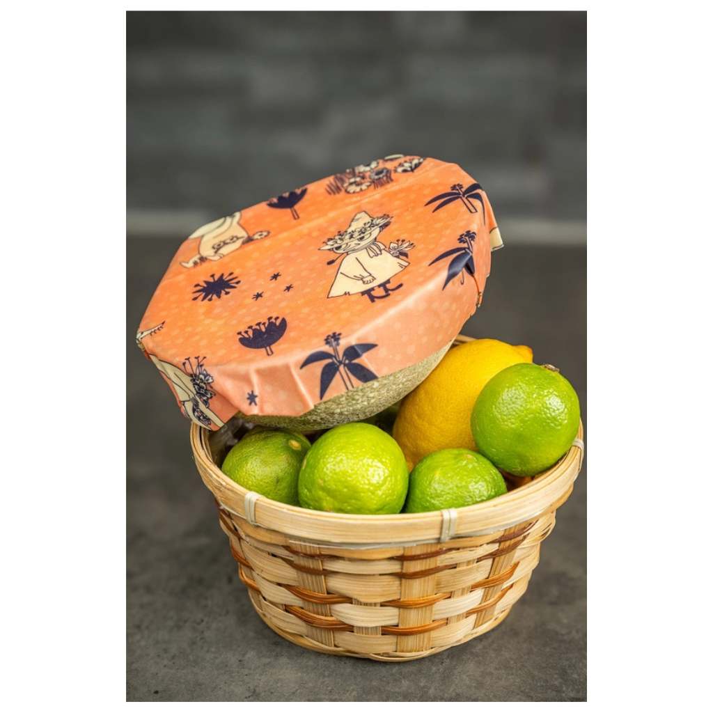 Moomins in der Natur - Bienenwachstuch - 3er-Set