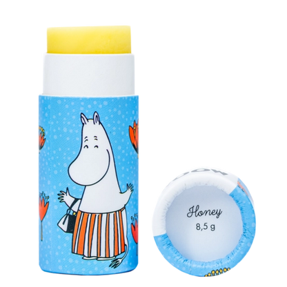 Moomin Lippenbalsam aus Bienenwachs mit Honig - 8,5 g
