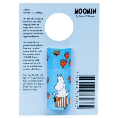 Moomin Lippenbalsam aus Bienenwachs mit Honig - 8,5 g