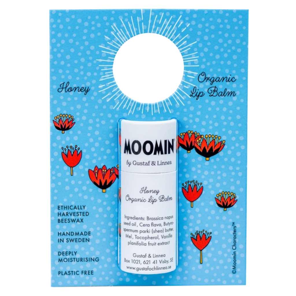 Moomin Lippenbalsam aus Bienenwachs mit Honig - 8,5 g