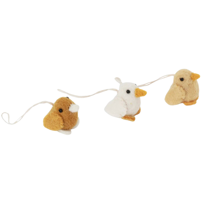 Küken - Wollfilz - handgearbeitet - 3er Set