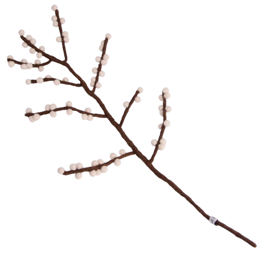 Wollfilz Zweig mit Knospen von Én Gry & Sif 