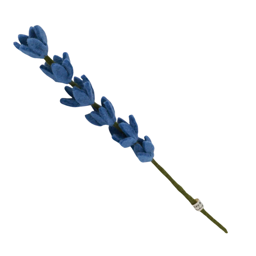 Blaue Lupine - handgearbeitet