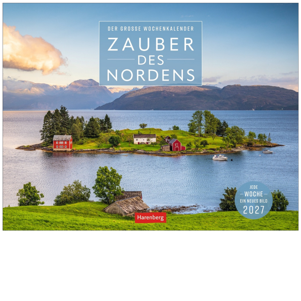 Zauber des Nordens - Wochenkalender 2027 - 39 x 30 cm - Harenberg