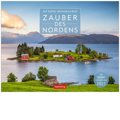 Zauber des Nordens - Wochenkalender 2027 - 39 x 30 cm - Harenberg