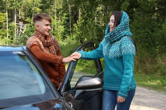 Hress - einfach stricken mit Islandwolle