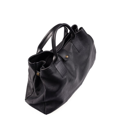 Vide - Leder-Handtasche - Schwarz - Kero