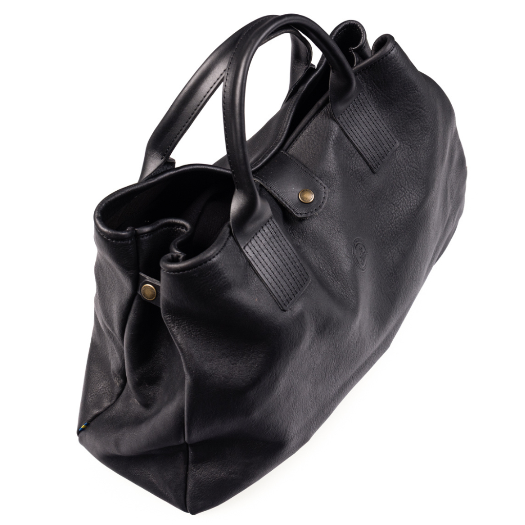 Vide - Leder-Handtasche - Schwarz - Kero