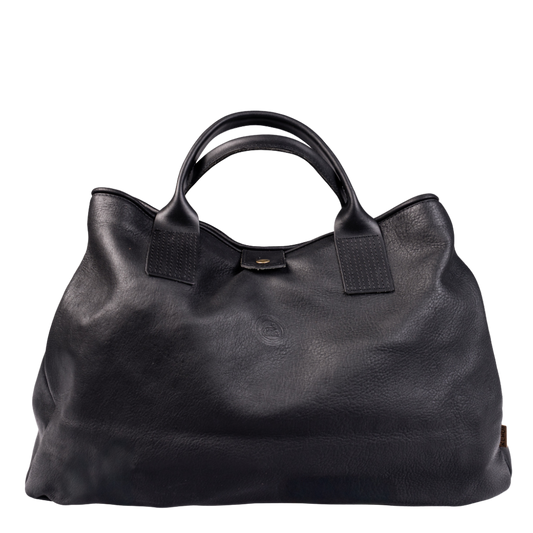 Vide - Leder-Handtasche - Schwarz - Kero