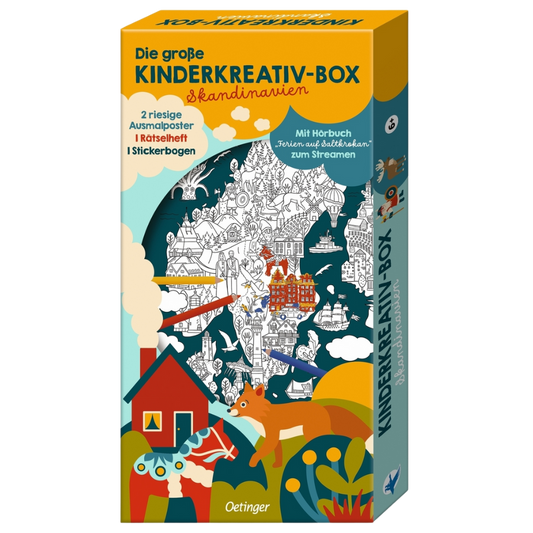 Die große Kinderkreativ-Box: Skandinavien