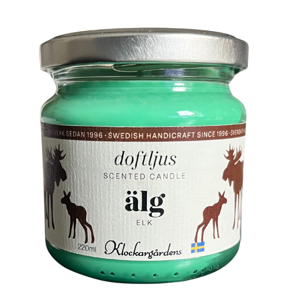 Elk - scented candle in a glass