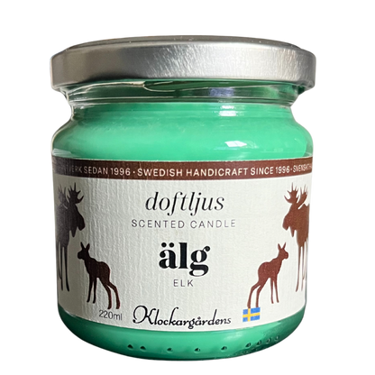 Elk - scented candle in a glass