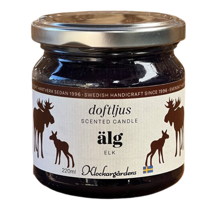 Elk - scented candle in a glass