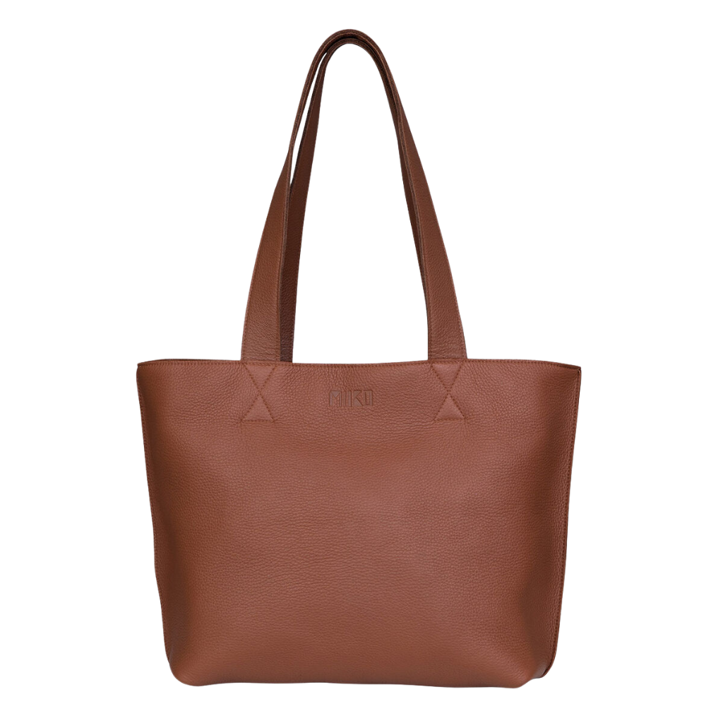 Kajo Tragetasche aus Elchleder - Schwarz - Miiko Design Oy
