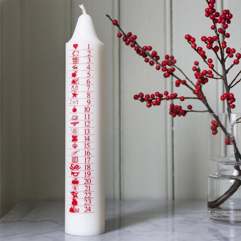 Adventskalender Gille Kerze - 27,5 cm