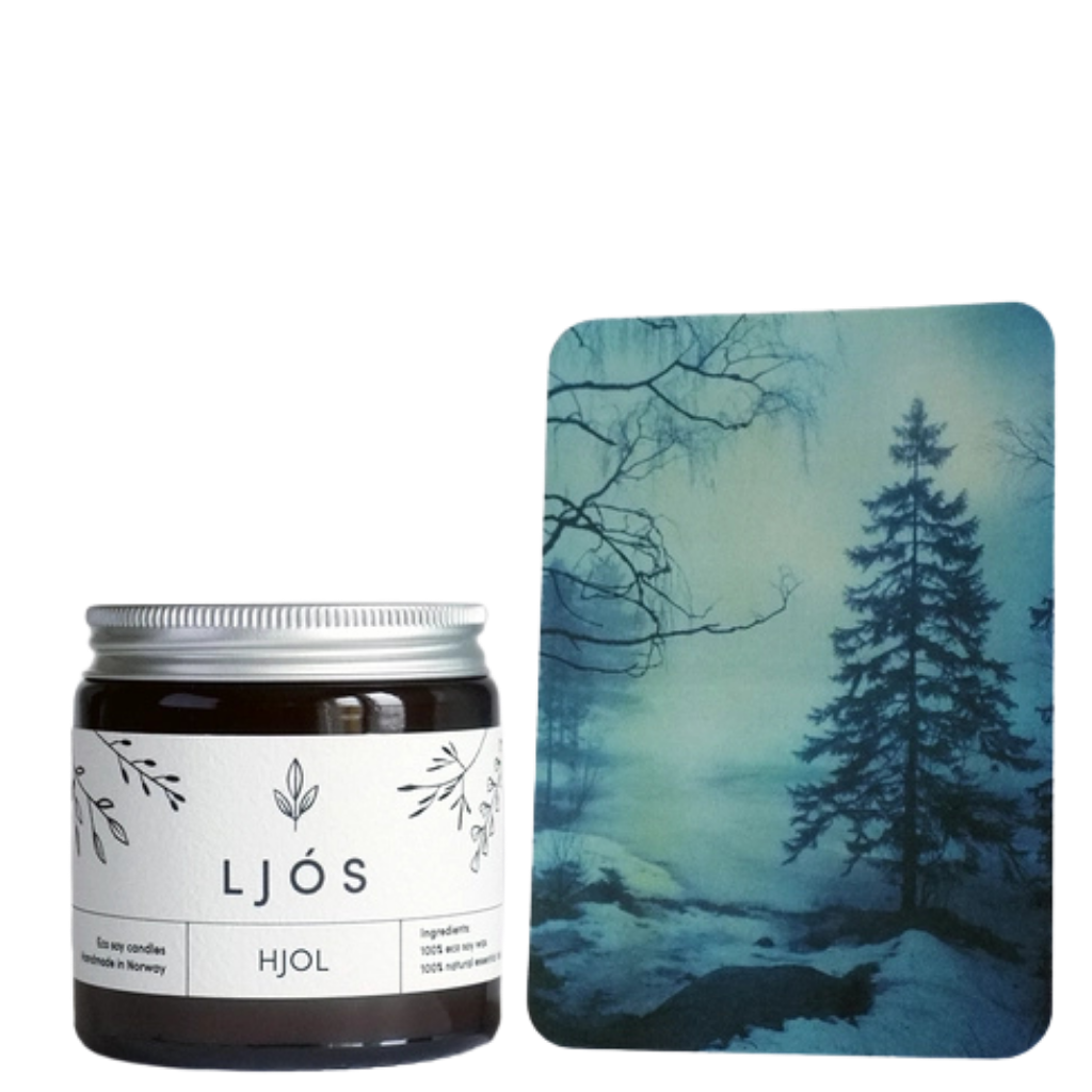 HJOL – Duftkerze aus Bio-Sojawachs im Glas – 100 g
