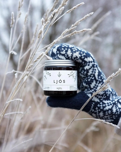 HJOL – Duftkerze aus Bio-Sojawachs im Glas – 100 g