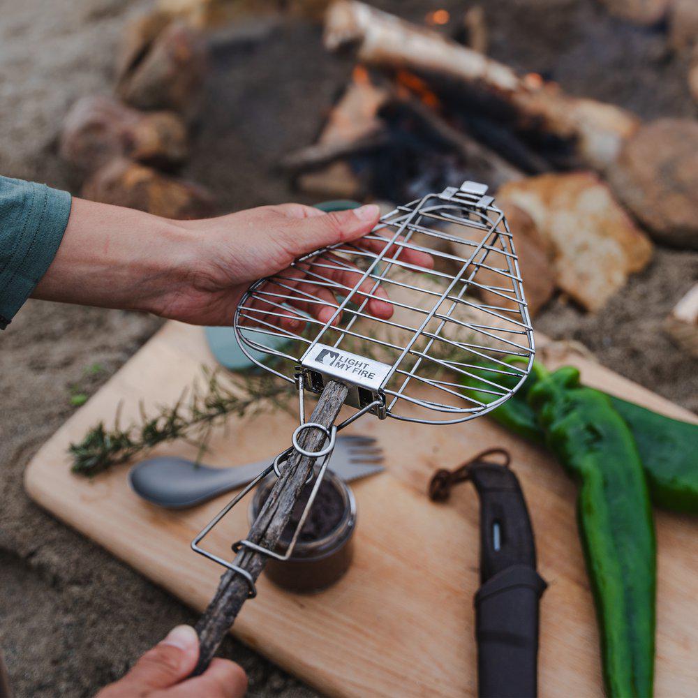 Grandpa´s FireGrill - Verstellbarer Grillrost - Edelstahl